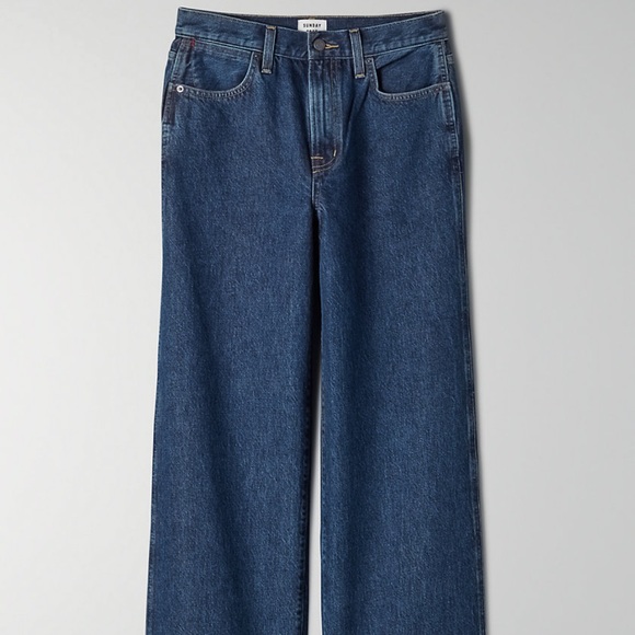 Sunday Best Ollie Wide Leg Jeans - dark blue - Picture 2 of 4